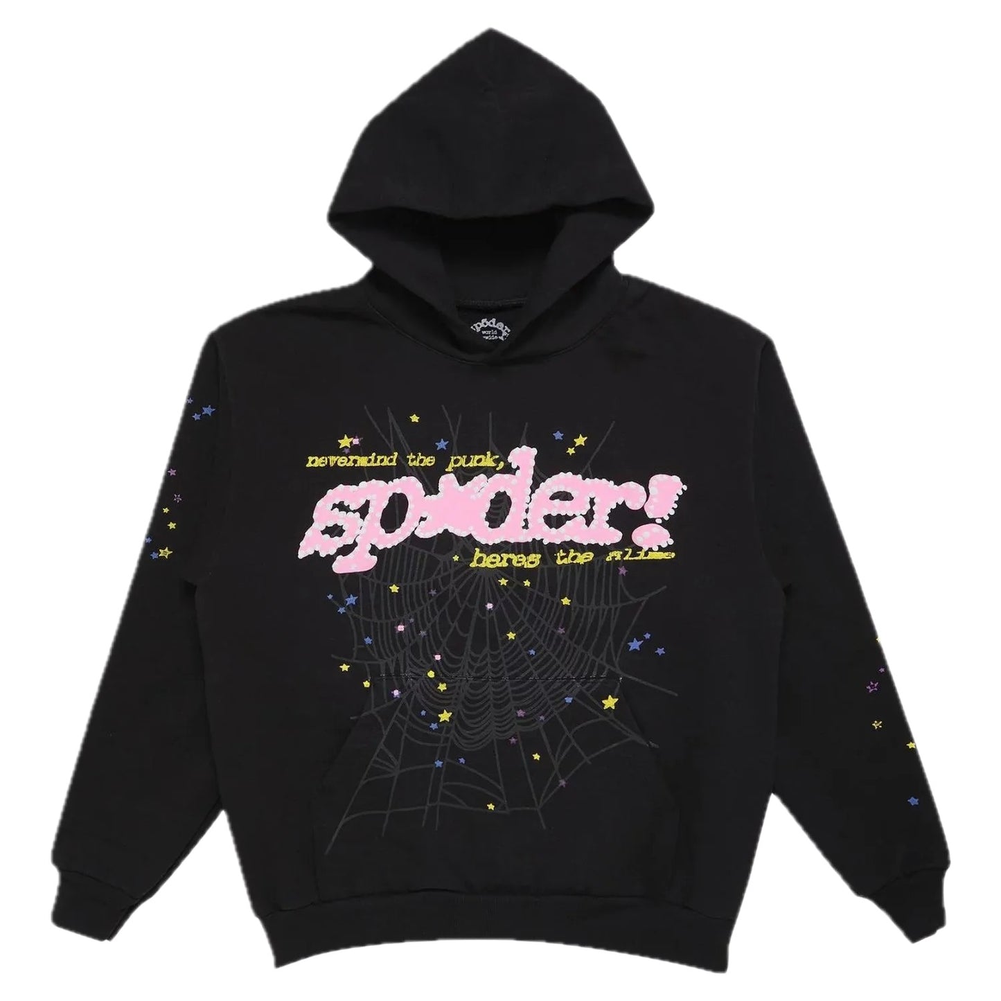 Black Pink Sp5der Hoodie