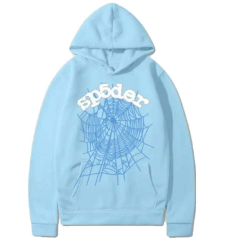 Blue Sp5der Hoodie
