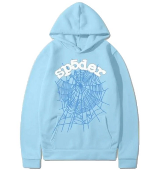 Blue Sp5der Hoodie