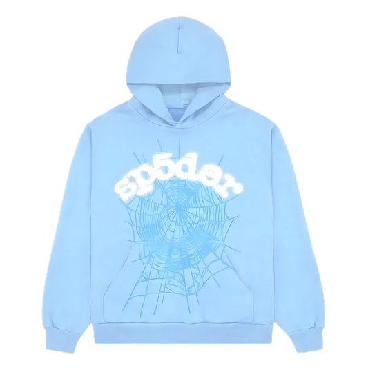 Sky Blue Sp5der Hoodie